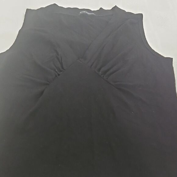 Club Monaco Black Fitted Sleeveless Tank Top - Picture 9 of 16